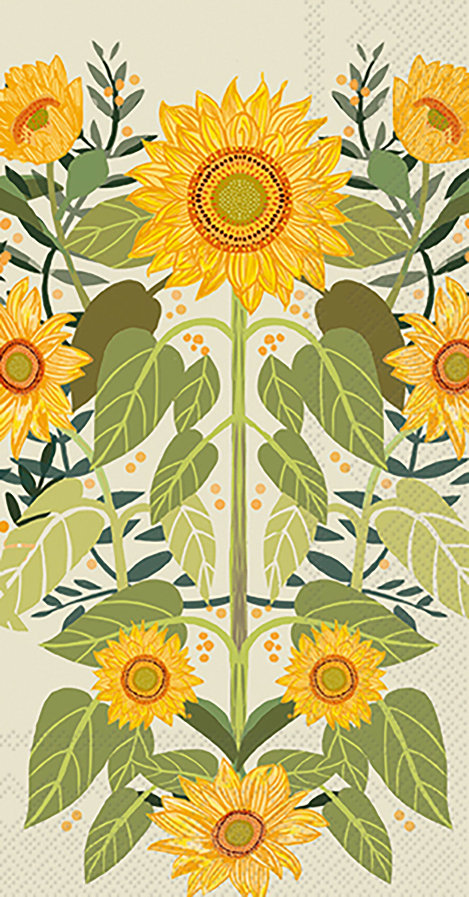 Sunflowers Guest Towel