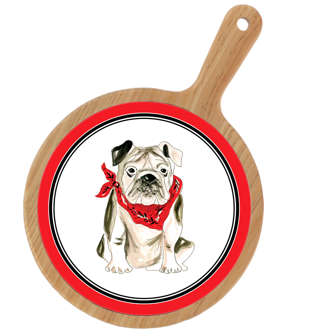 Red Bulldog Cheeseboard