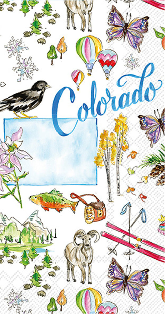 Colorado State Collection Guest Towel