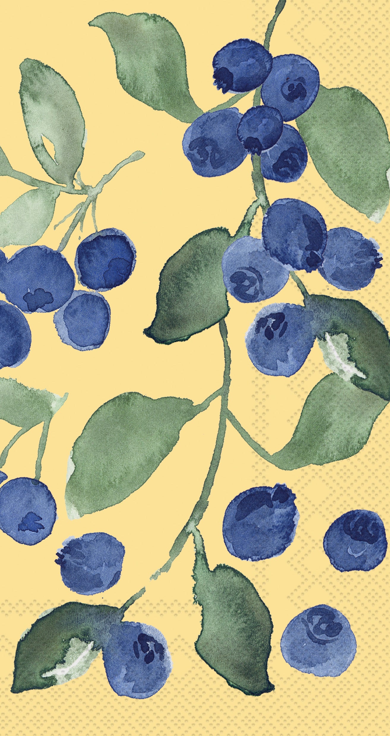 Blueberry Guest Towel