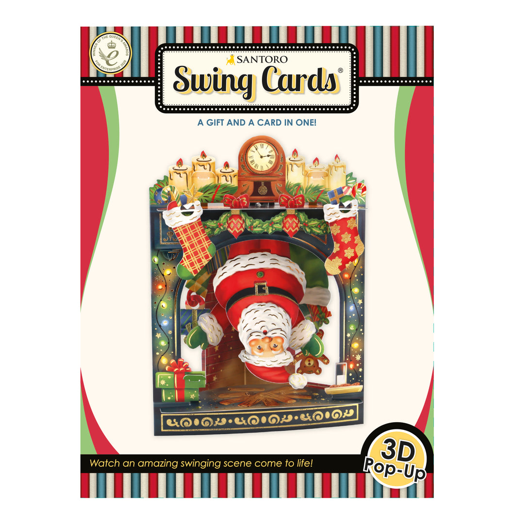 Father Christmas Display Card