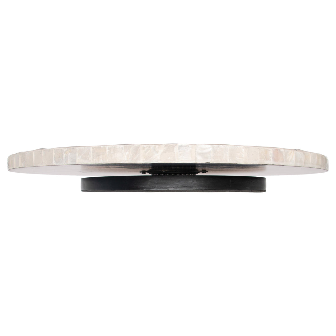 Mother Of Pearl Swirling Fish Lazy Susan
