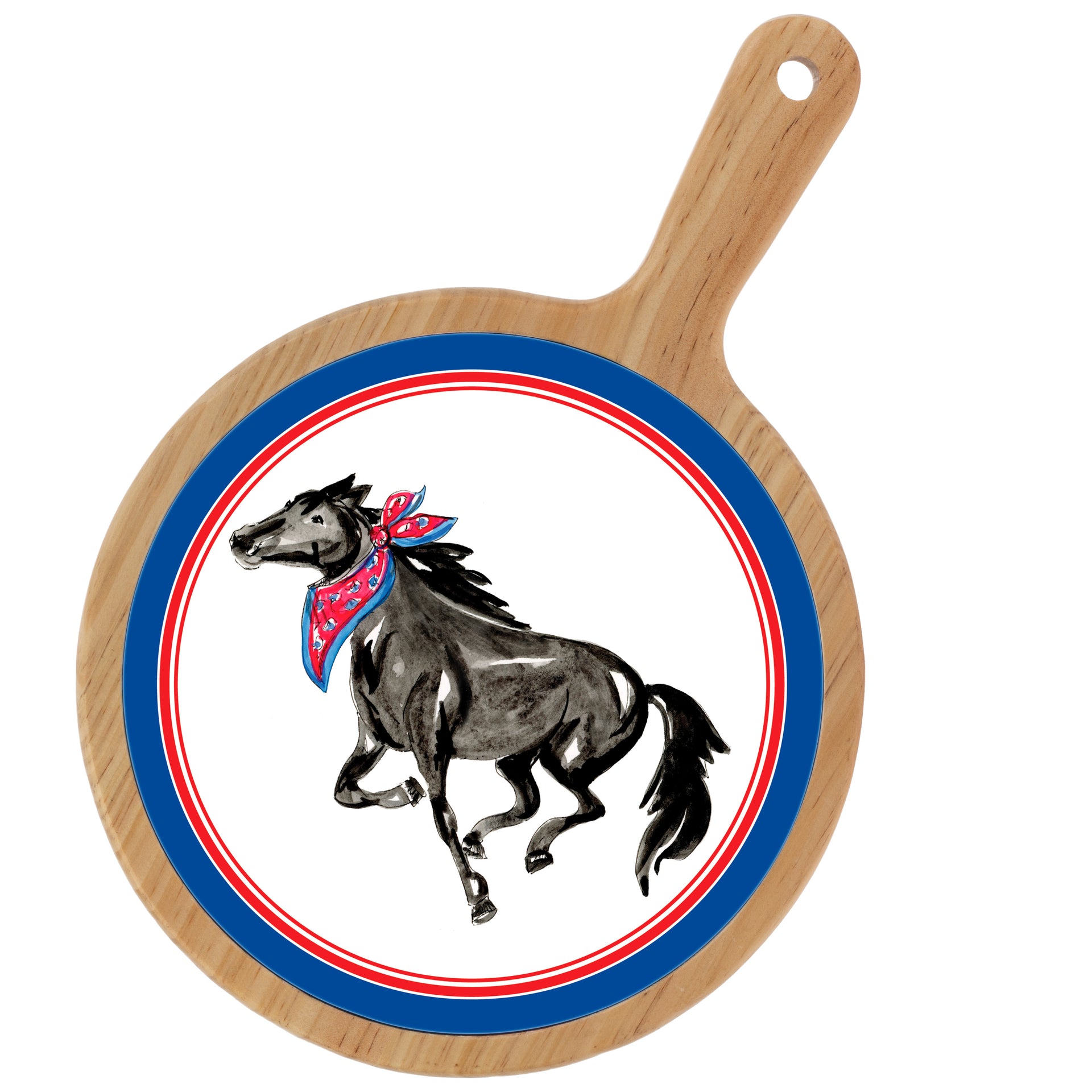 Red Mustang Cheeseboard