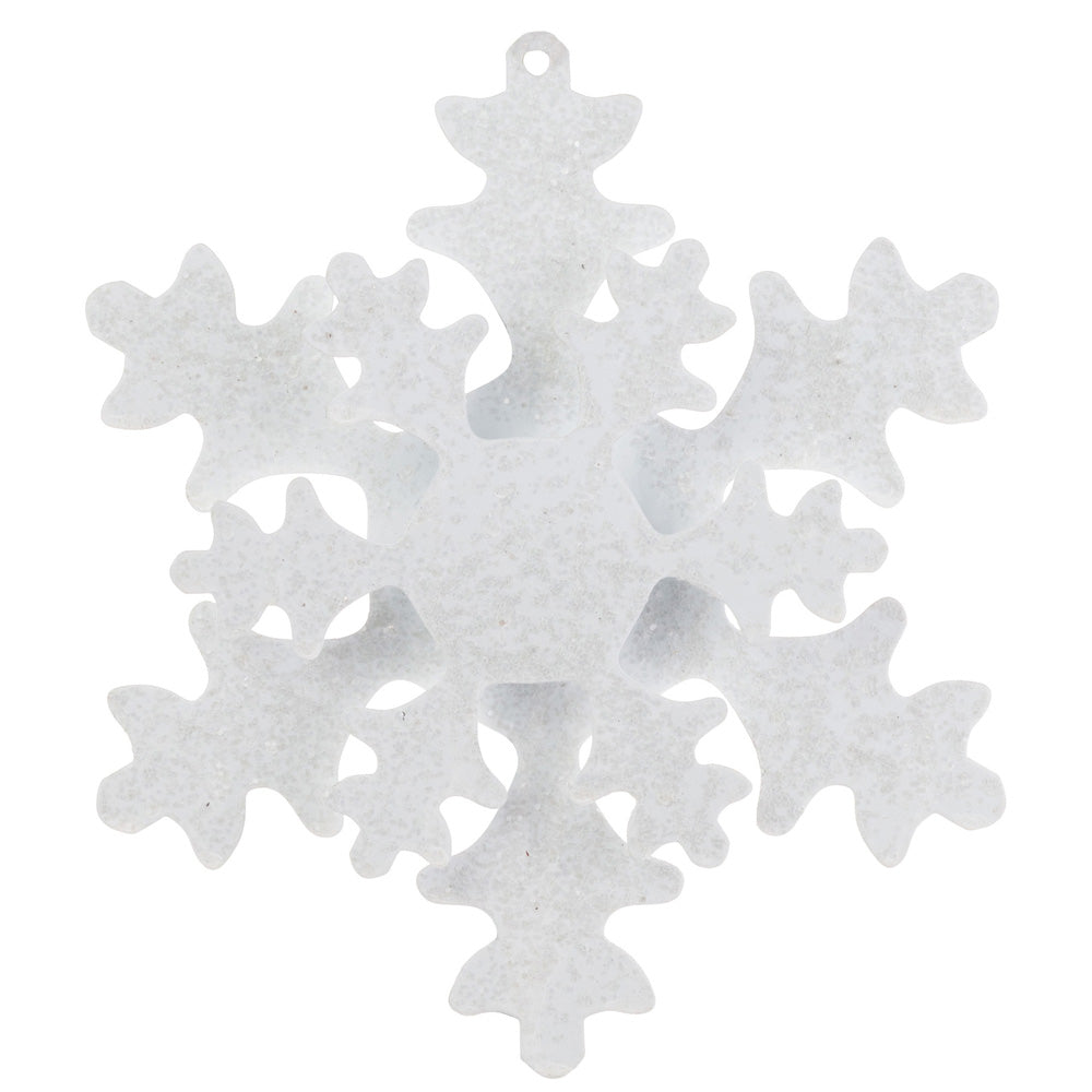 Sparkle Snowflake Ornaments (Set of 3)