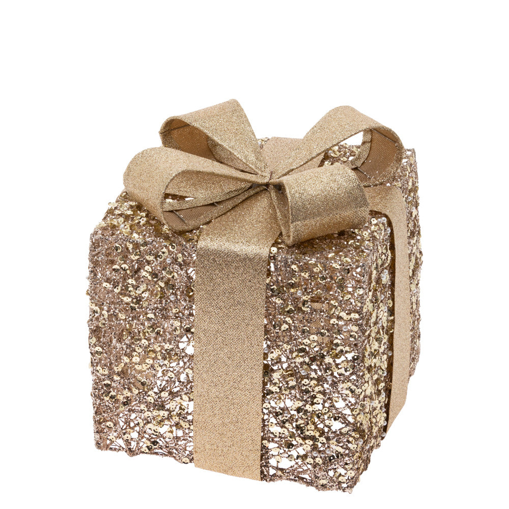 Gold Glitter Present Set  (Set of 3)