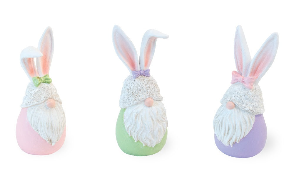 Bunny Gnomes (Set Of 3)