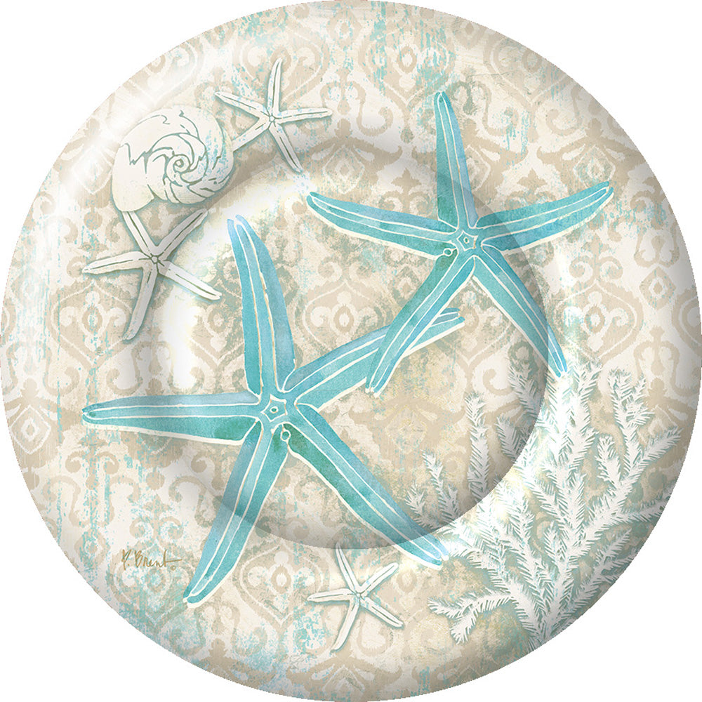 Laguna Shells Round Dinner Plate