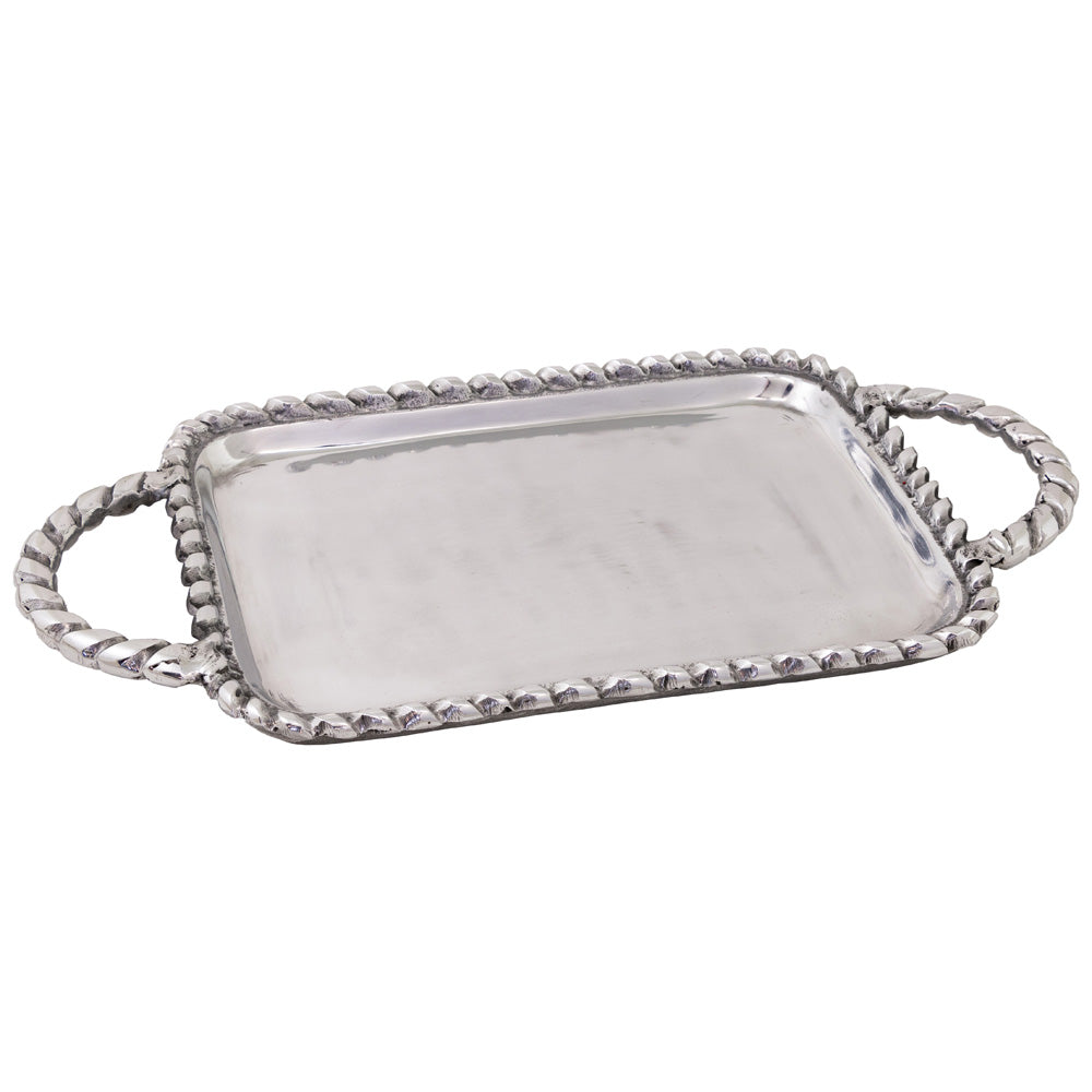 Medium Rope Edge Handled Tray