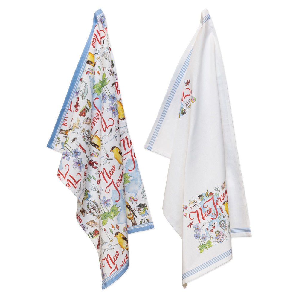 New Jersey Tea Towels (Set of 2)