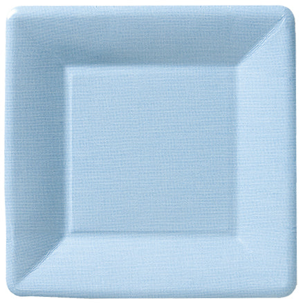 7 SQ PLT/CLASSIC LINEN lt blue