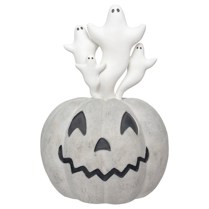 Ghosts and Jack-O-Lantern