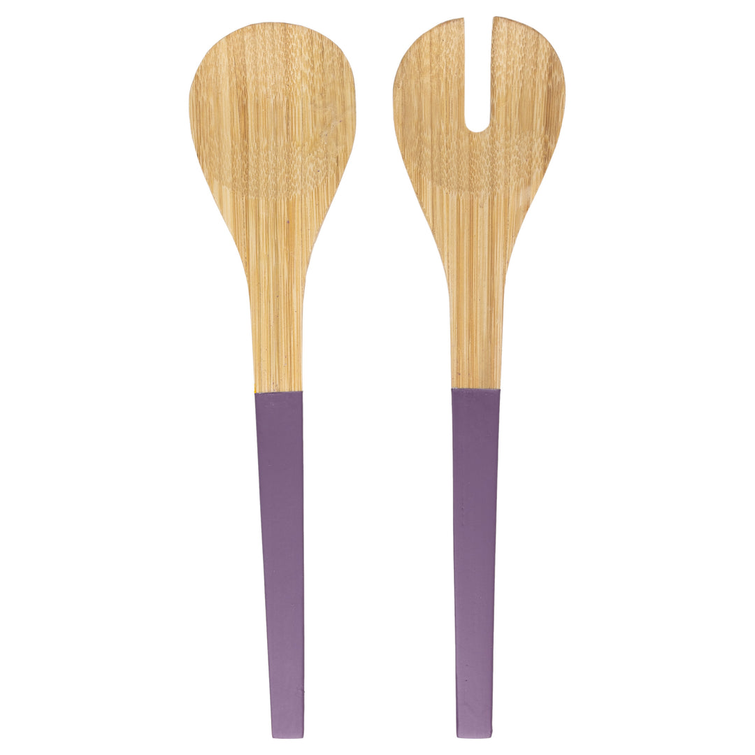 Lavender Bamboo Serving Set