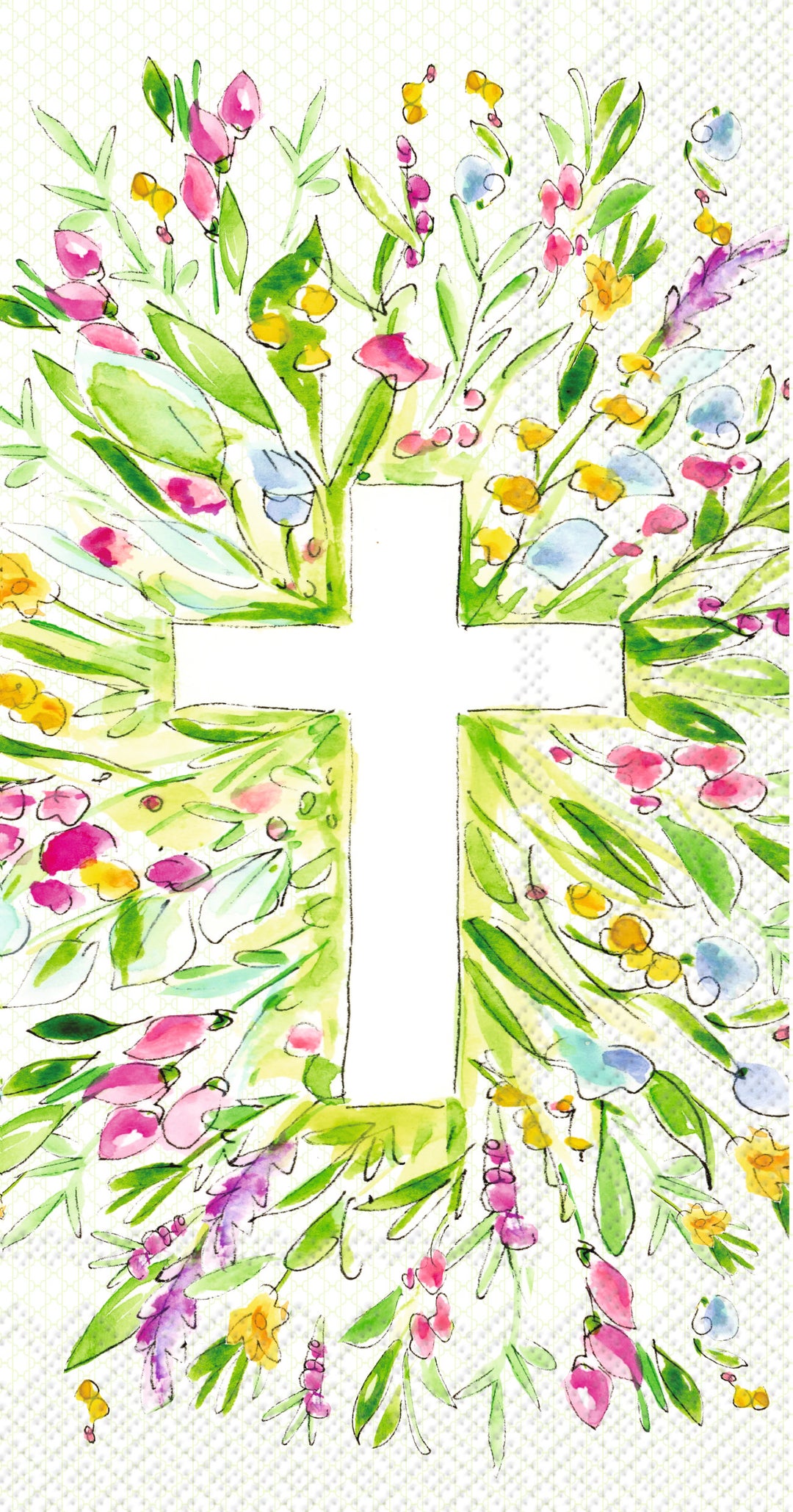 Radiant Cross Guest Towel