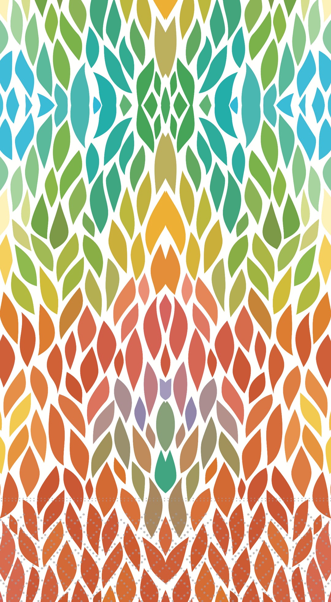 Leaves Mosaic Guest Towel