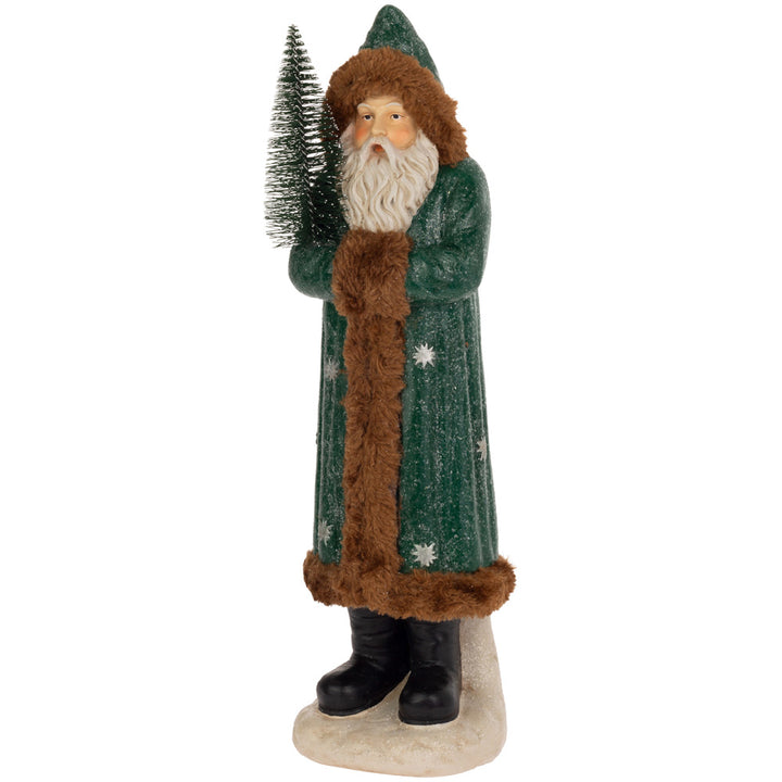 Dark Green Hooded Saint Nick