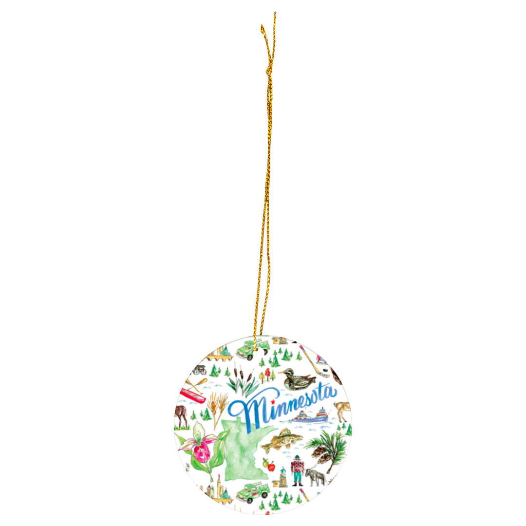 Minnesota State Ornament