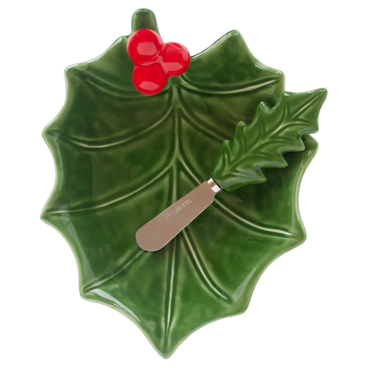 Holly And Berry Bowl and Spreader