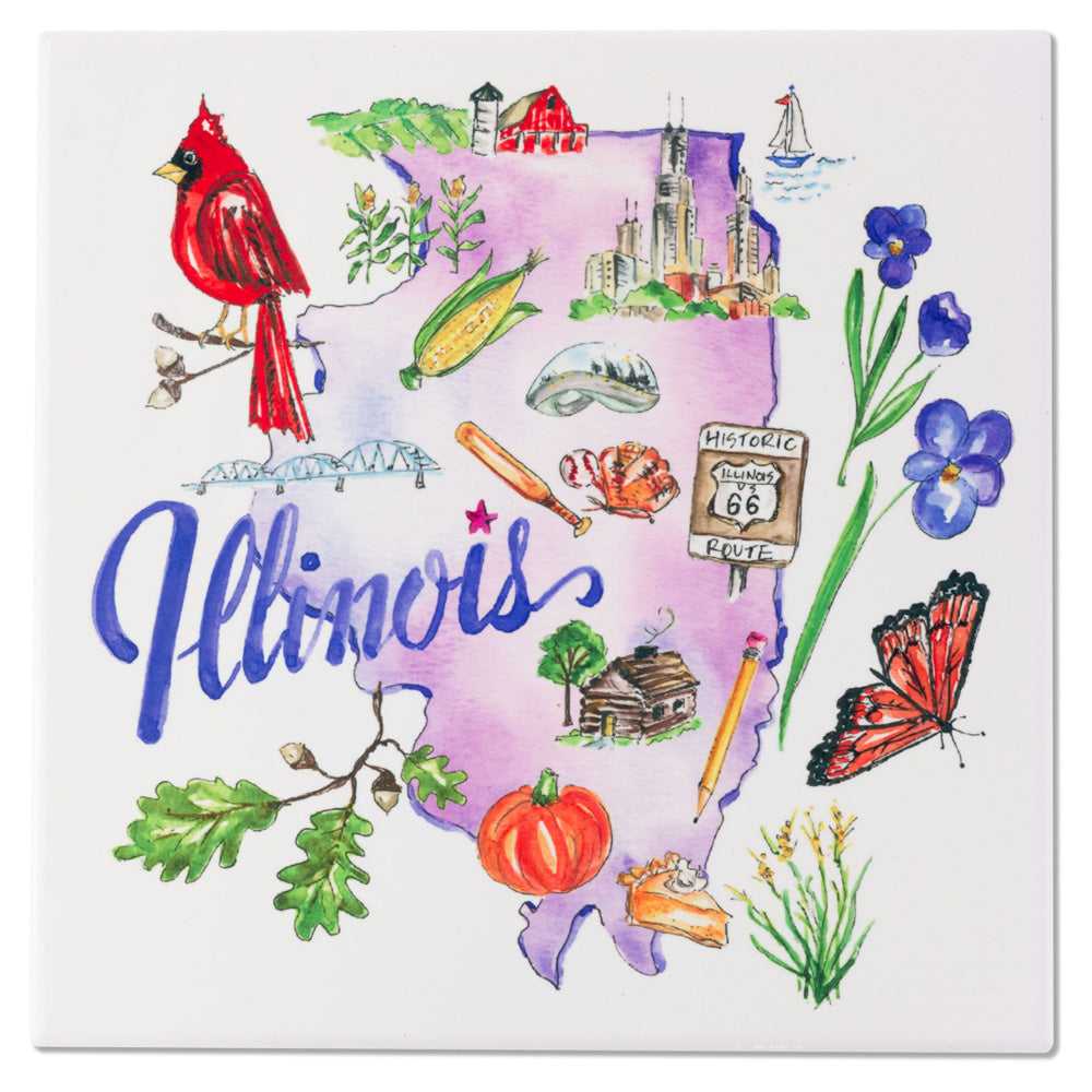 Illinois State Trivet