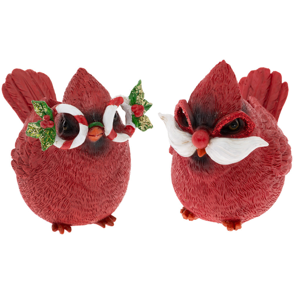 Christmas Cardinal Duo (Set of 2)