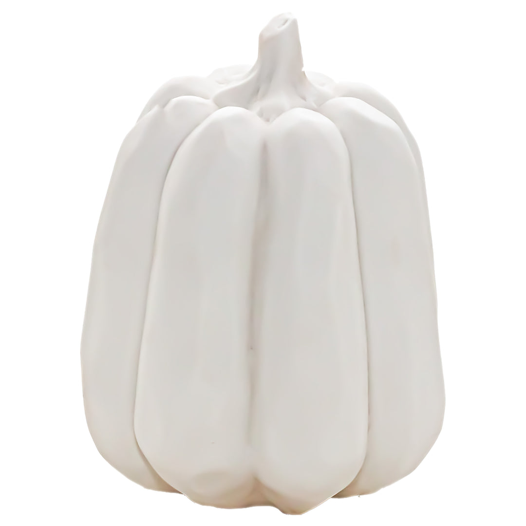 White LED Pumpkin Medium