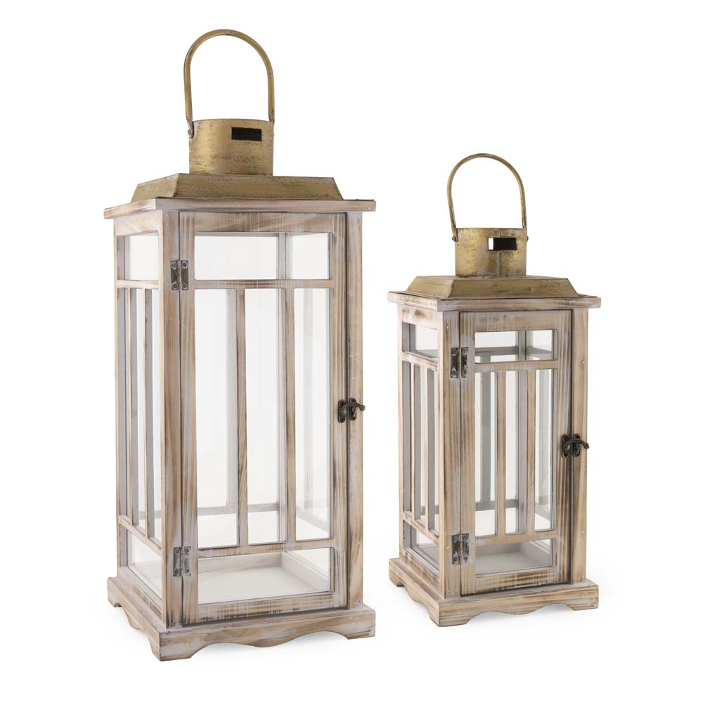 LINTON MORRIS LANTERNS S/2