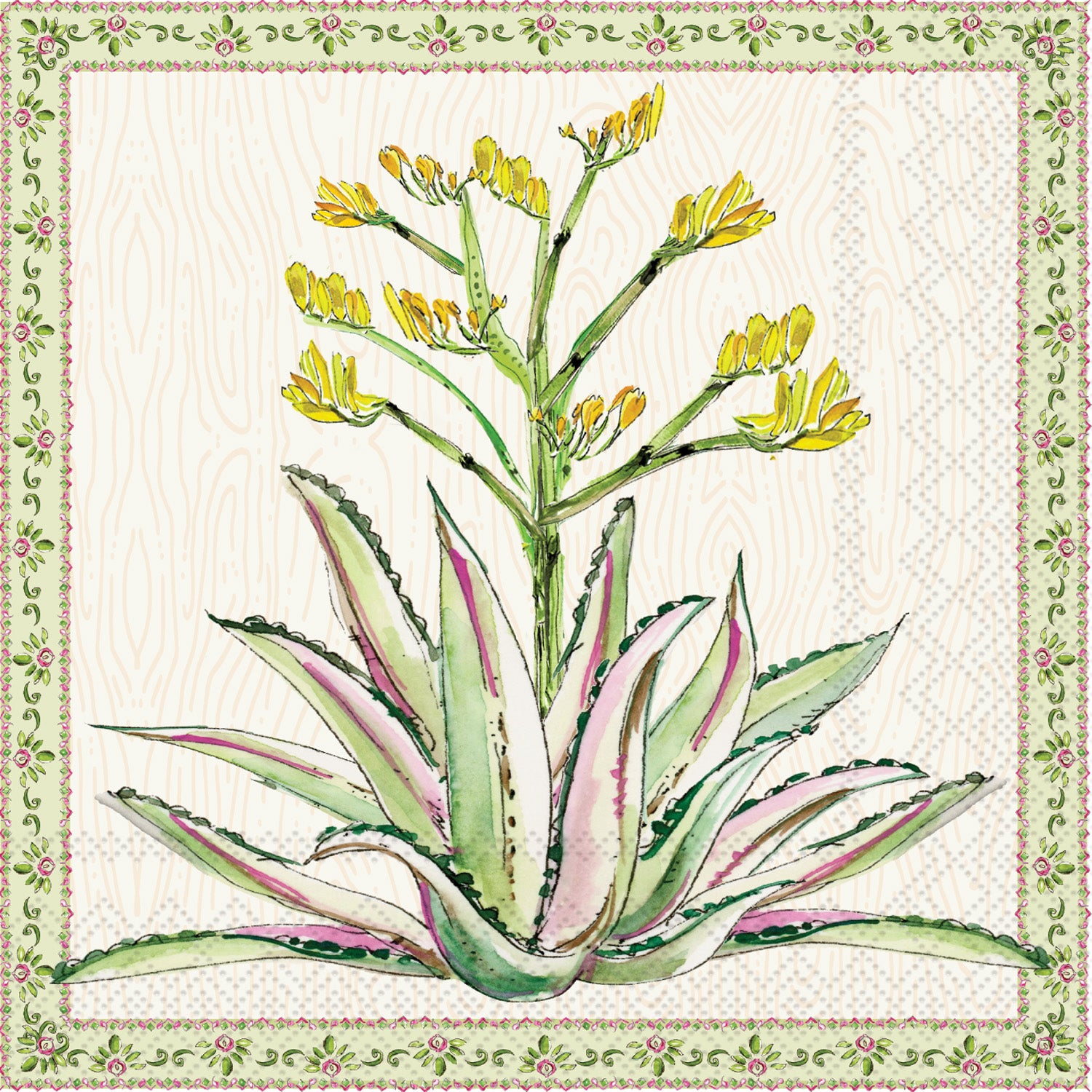 Agave Cocktail Napkin