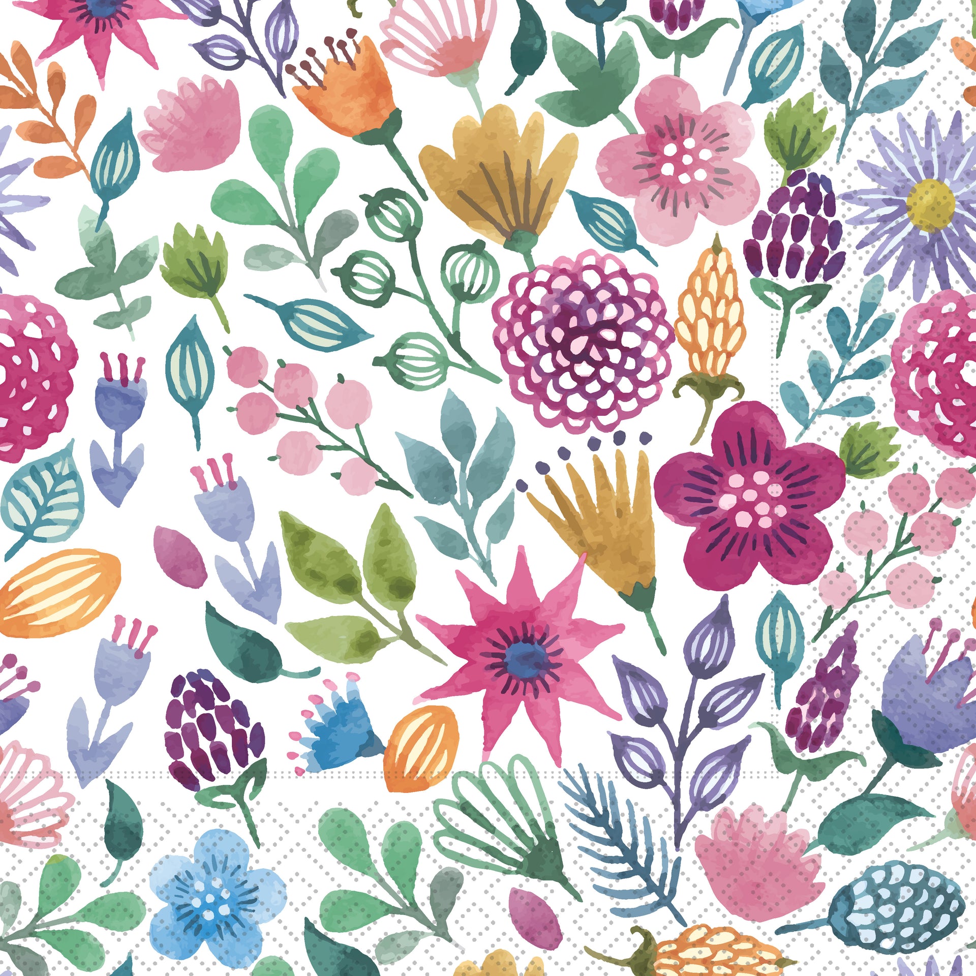 Spring Medley Lunch Napkin