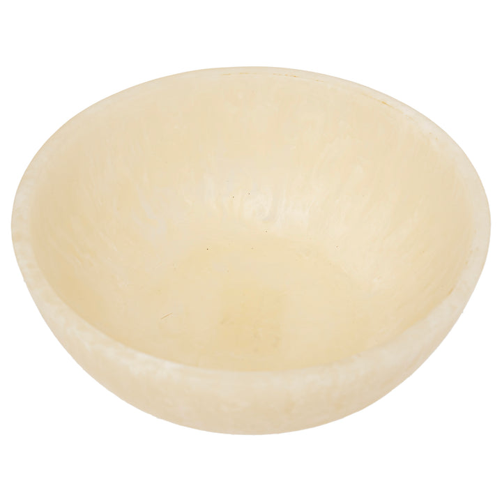 Cream Resin Bowl Small
