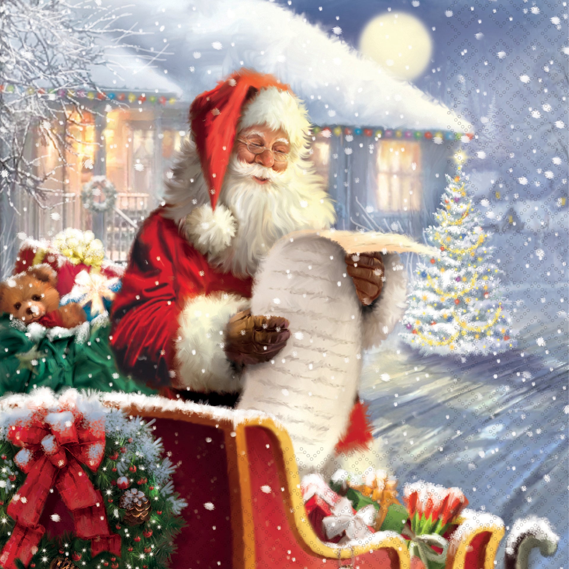 Wish List Lunch Napkin