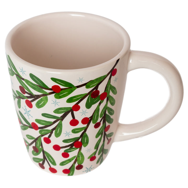 Winter Berry Holly Mug