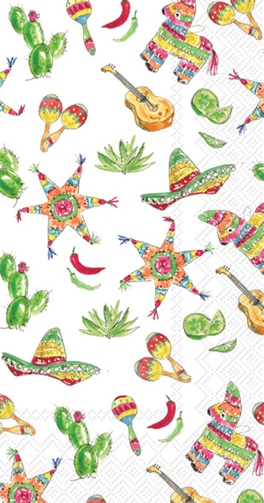Fiesta Pattern Guest Towel