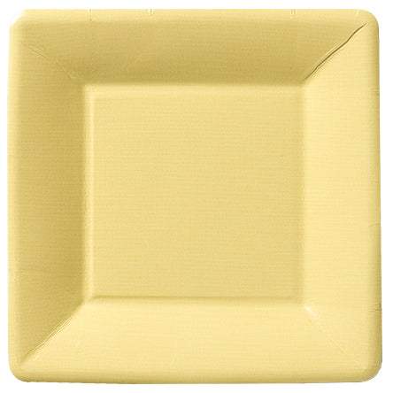 7 SQ PLT/CLASSIC LINEN yellow