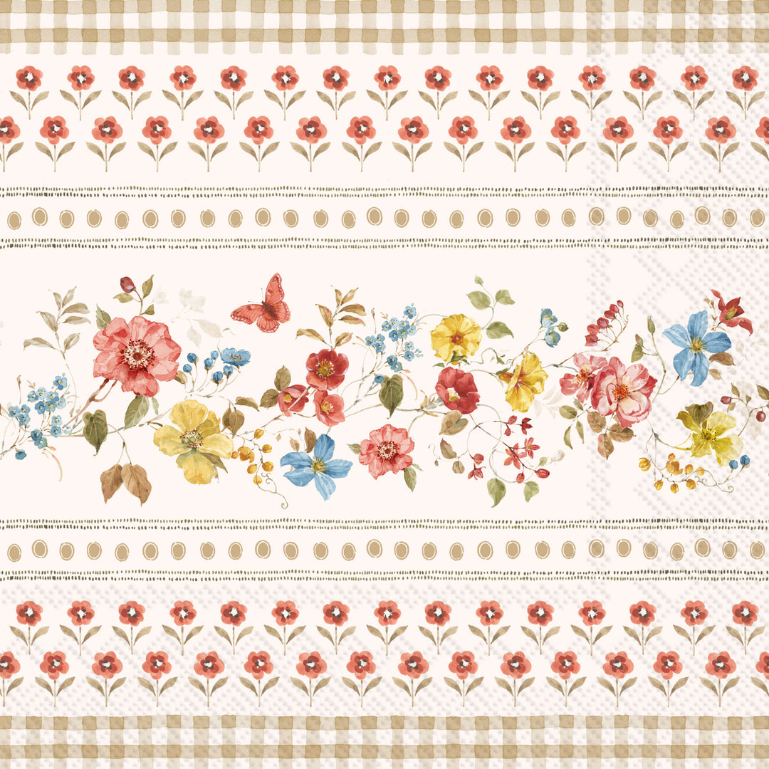 Countryside Cream Lunch Napkin