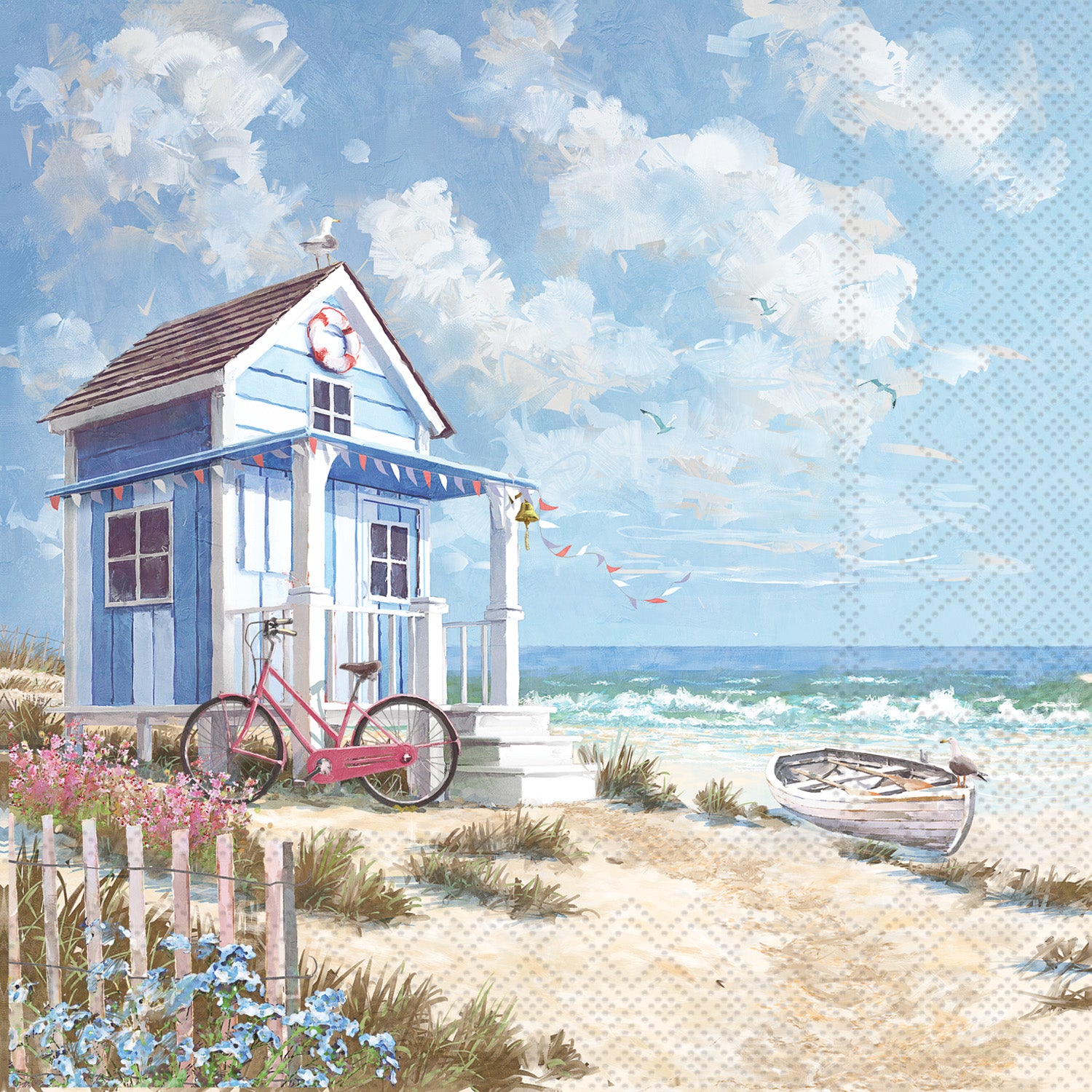 Getaway Home Cocktail Napkin