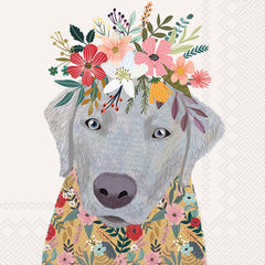 CKTL/FLORAL DOG