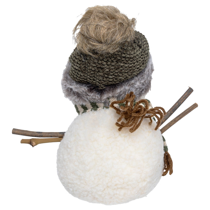 Fin Sm Green Beanie Hat Snowma
