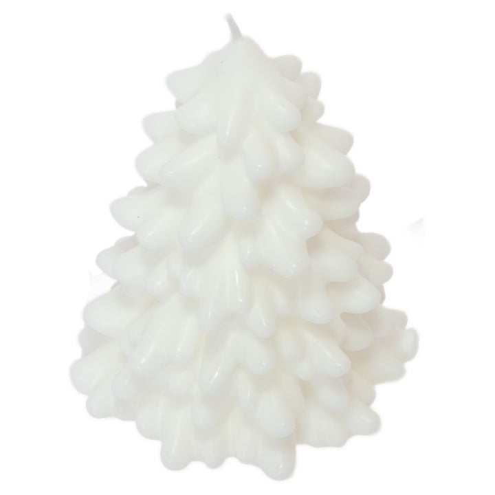 White Spruce Tree Candle Small