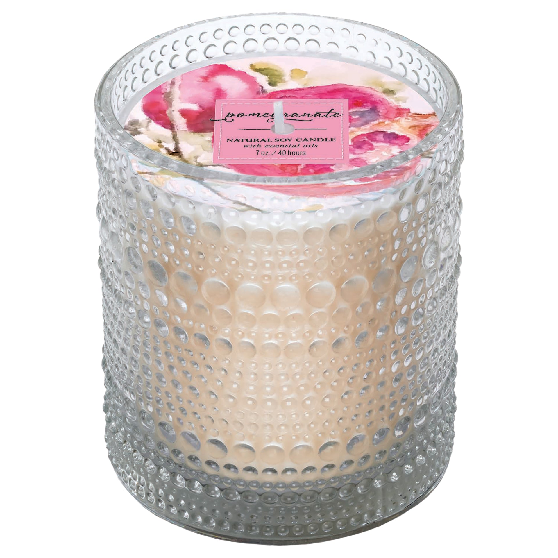 Pomegranate Soy Candle 7 oz.