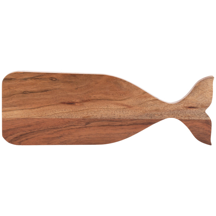 Whale Acacia Wood Cutting Board Small