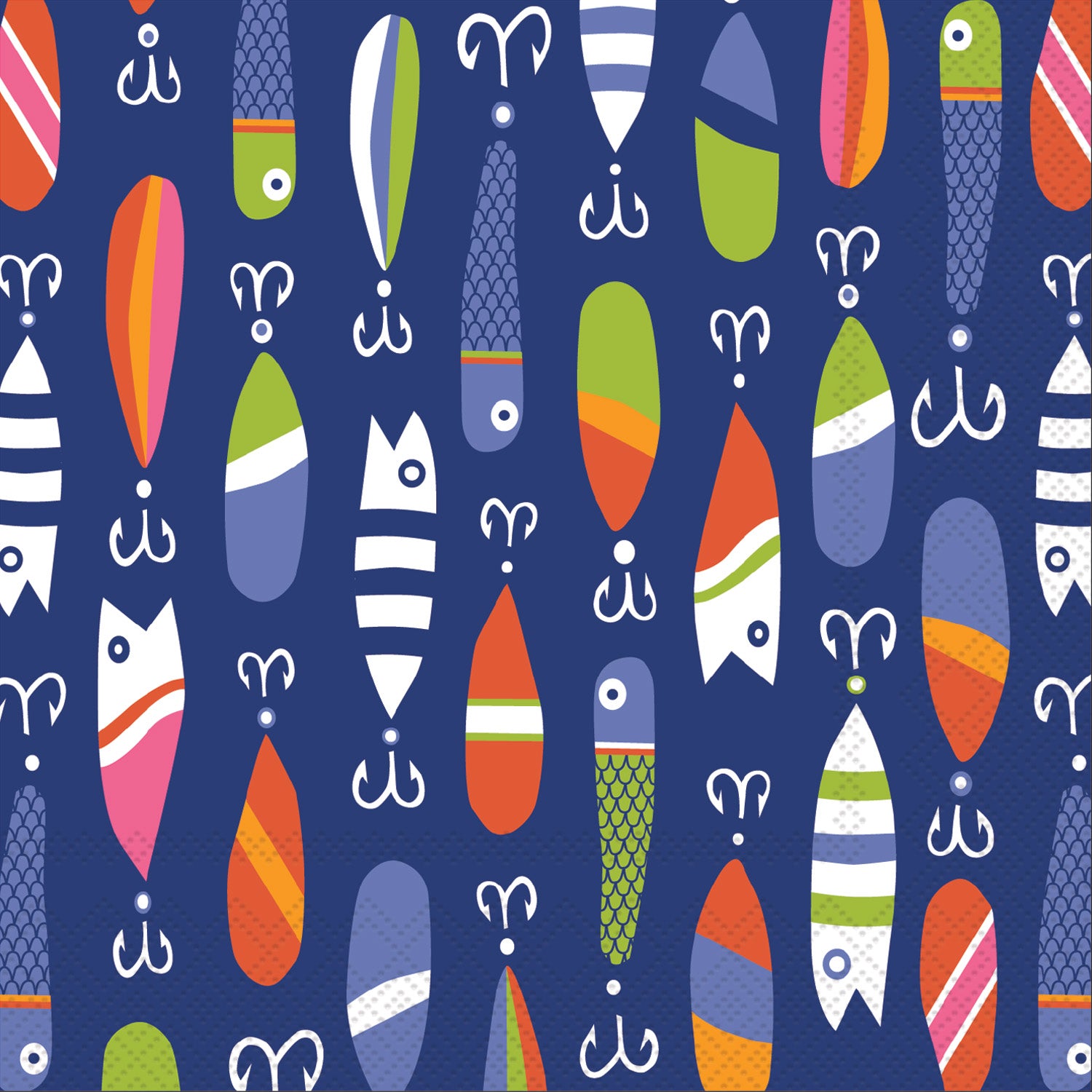 Lures Cocktail Napkin