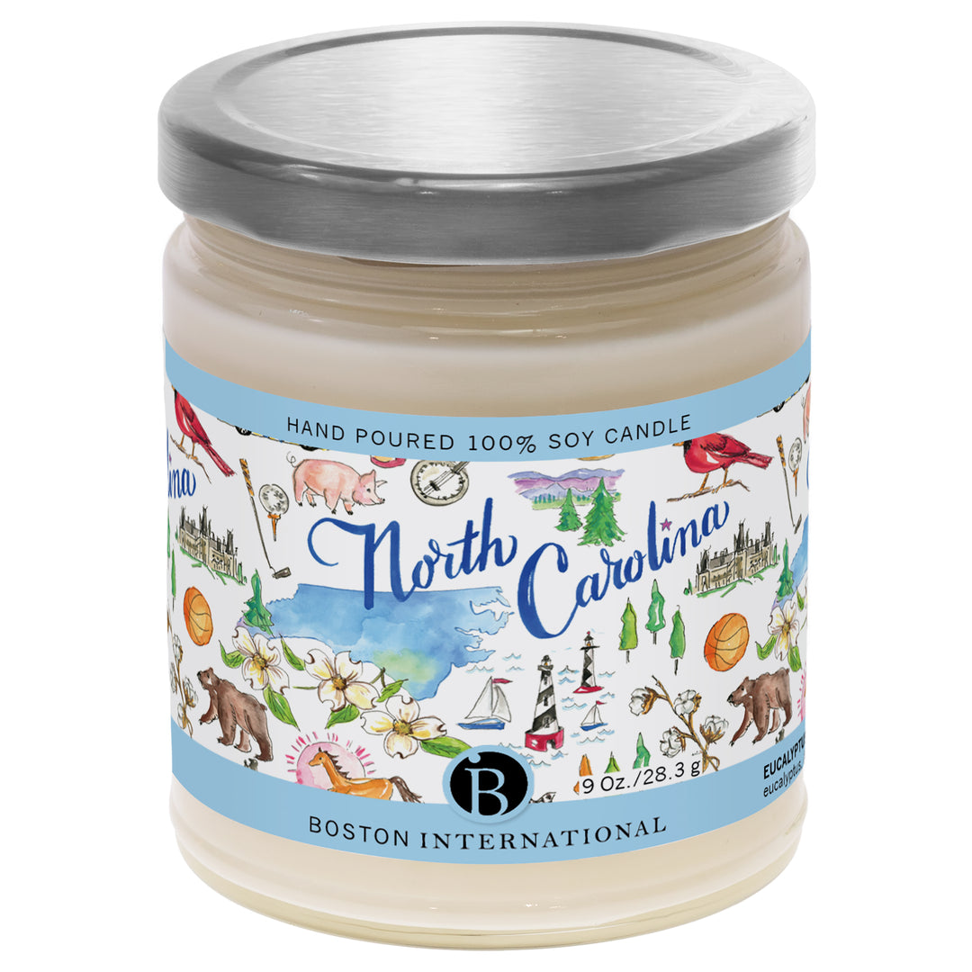 North Carolina State Candle
