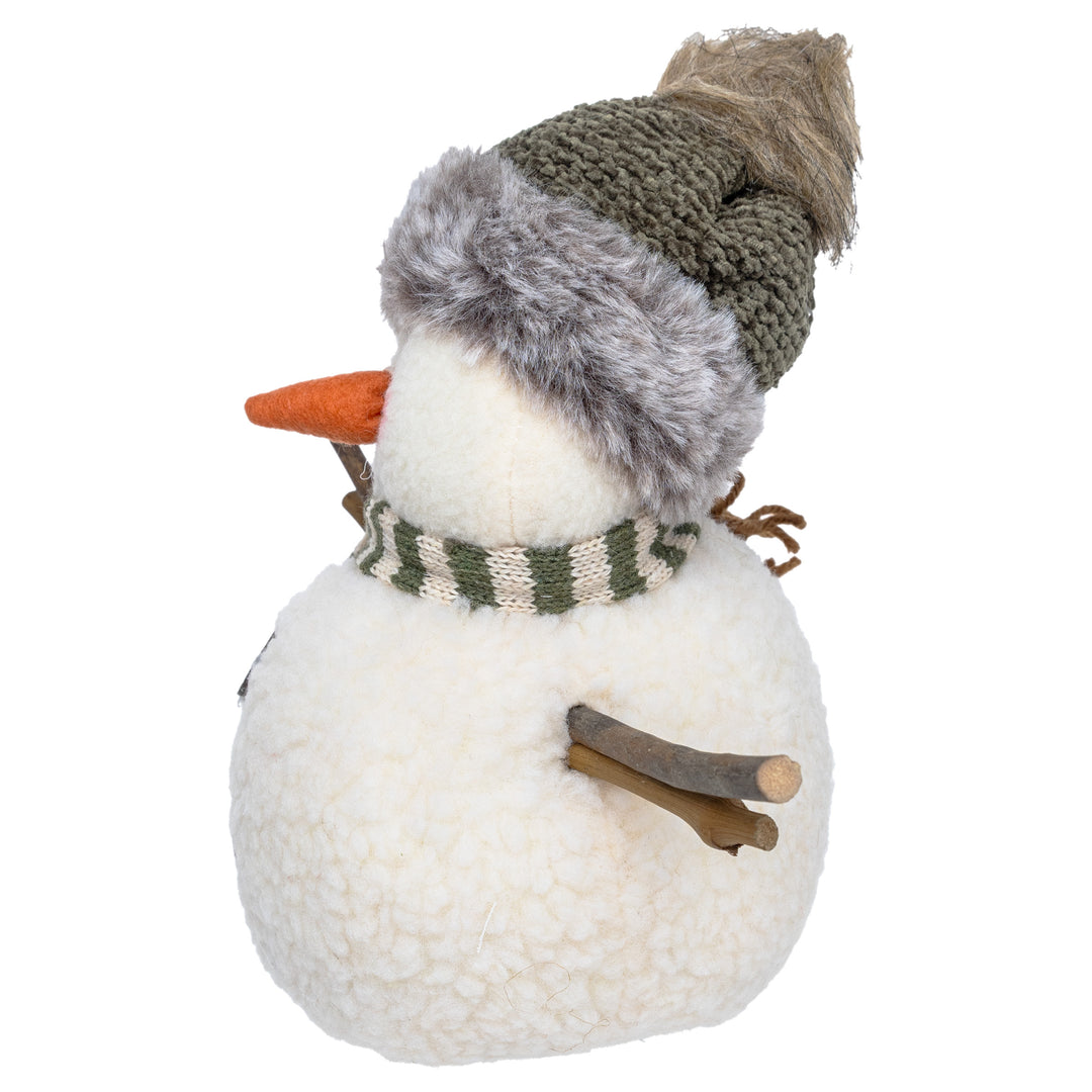 Fin Sm Green Beanie Hat Snowma