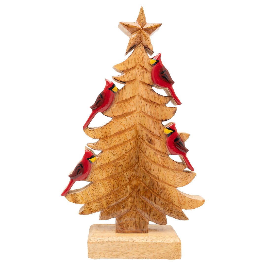 Cardinal Wood Tree