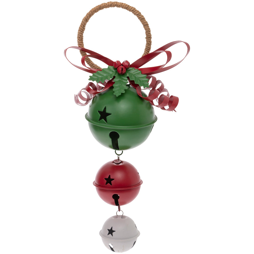 Green Red White Bell Door Hang