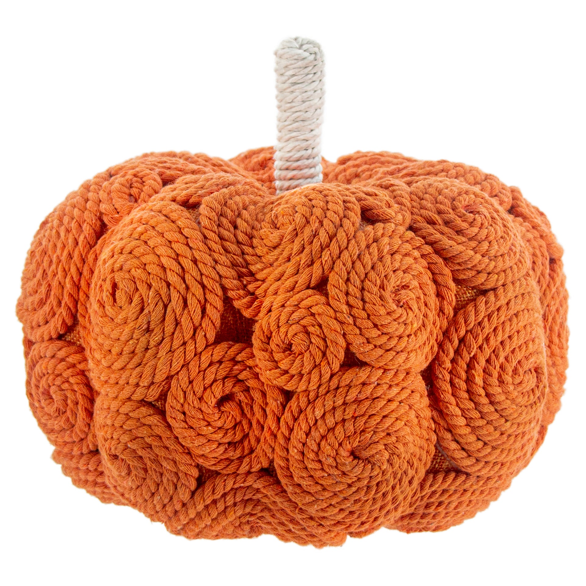 Handcrafted Orange Swirl Pumpkin