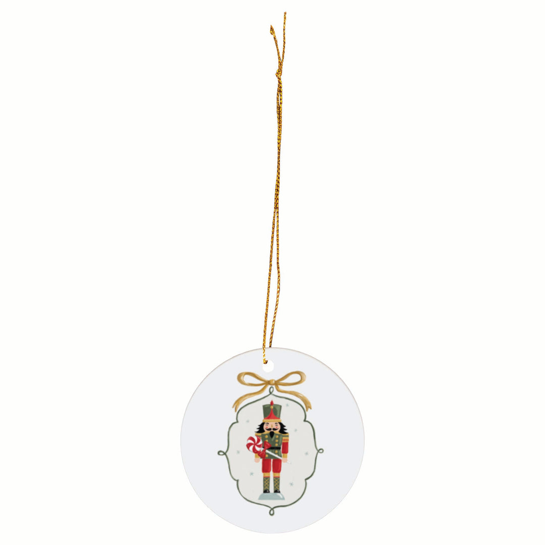 Frosty Nutcracker Ornament