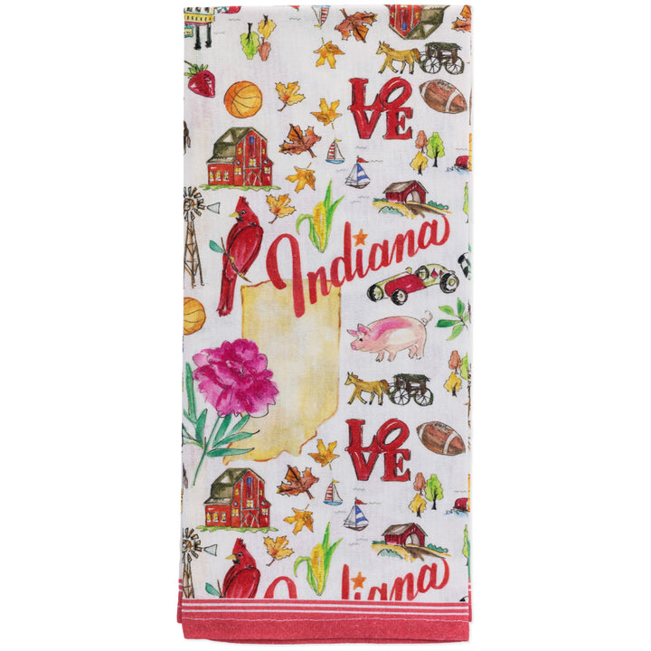Indiana Tea Towels (Set of 2)