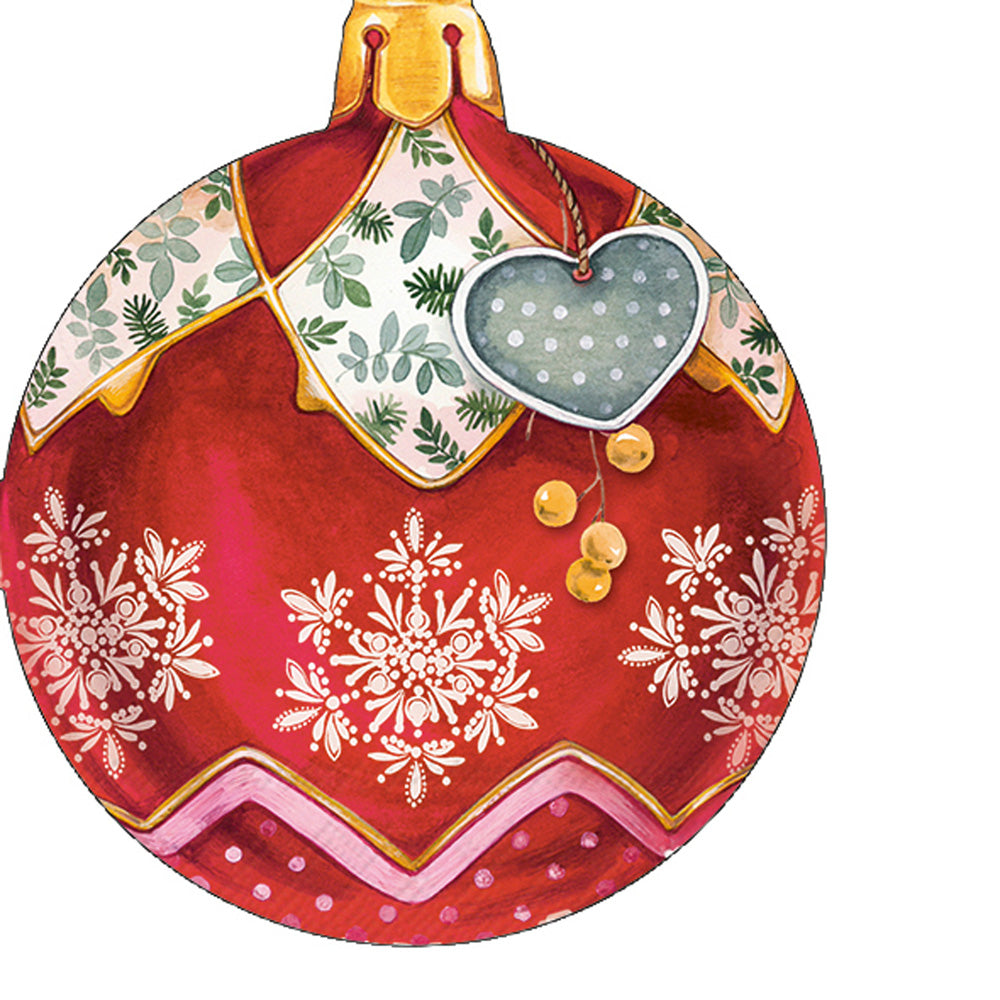 SHAPED LUNCH/CHRISTMAS BAUBLE