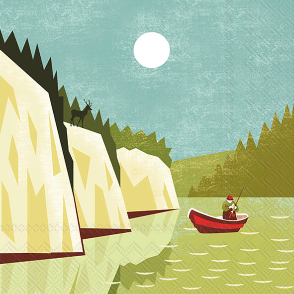 Great Outdoors Cocktail Napkin