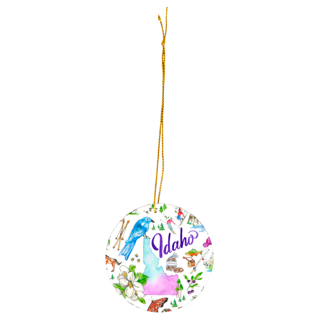 Idaho State Ornament